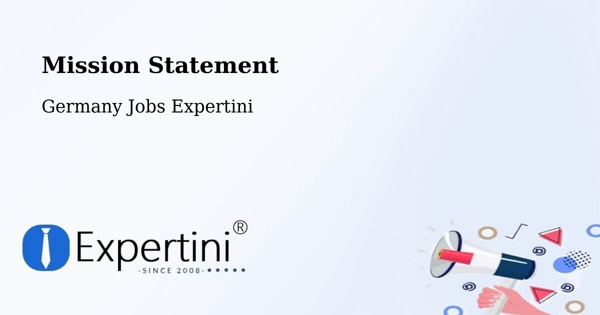 Corporate Mission – Alpen - Germany Jobs Expertini
